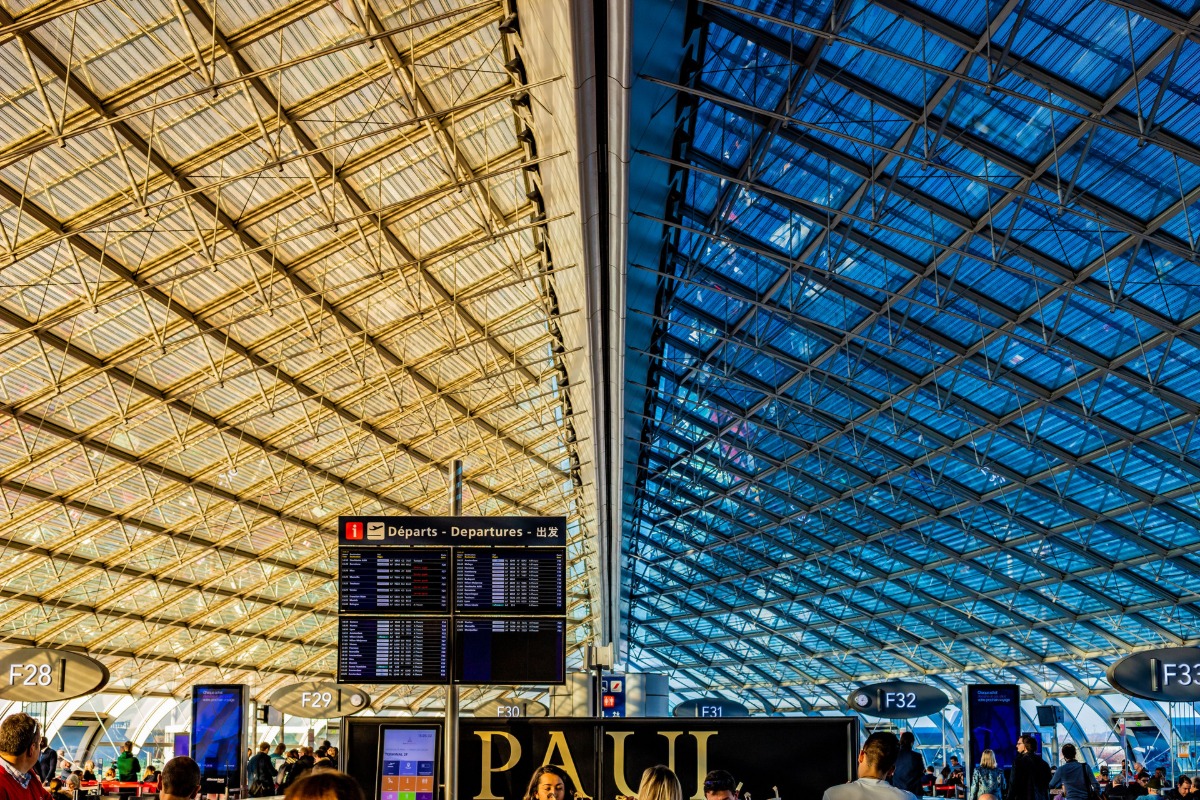 法国巴黎戴高乐机场-法国回中国机票-巴黎回上海北京-紫腾航空机票代理
